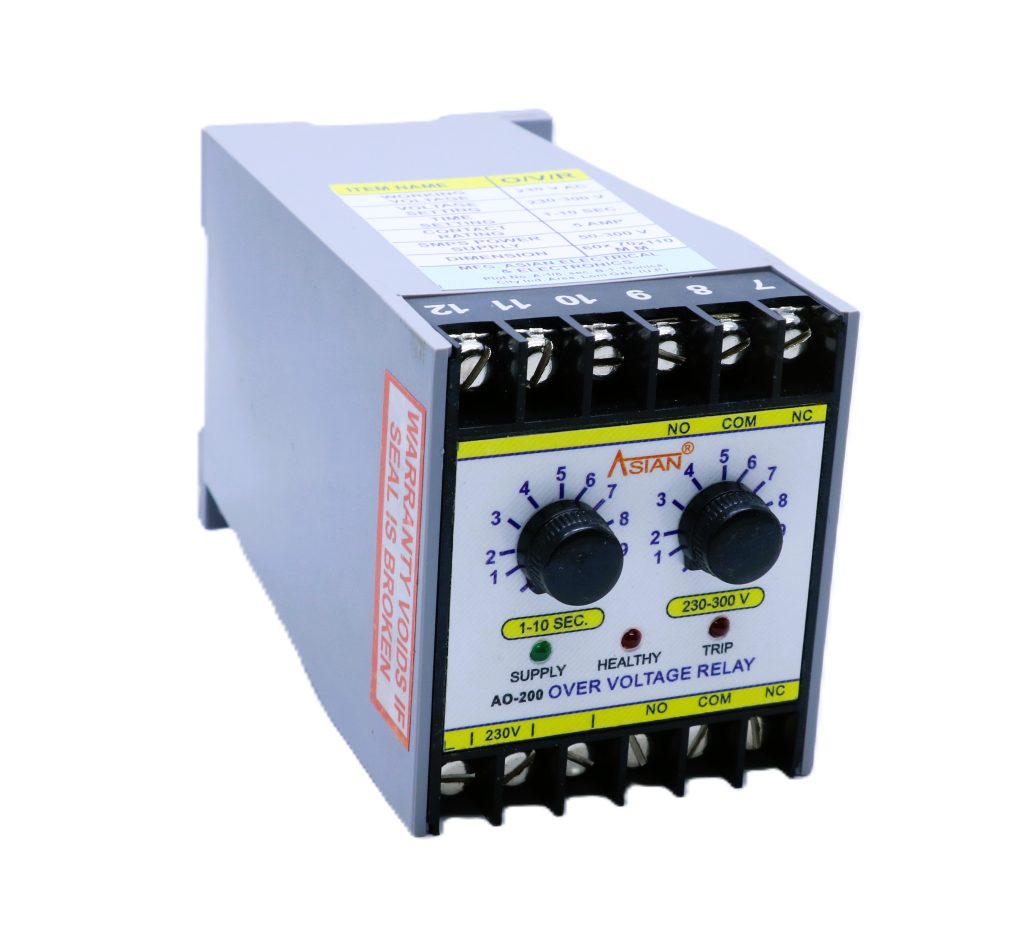 Over Voltage Relay (1 Phase, AQ-200)