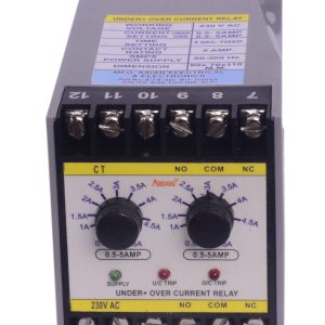 Under or Over Voltage + Over Current Relay (AUOC-210)