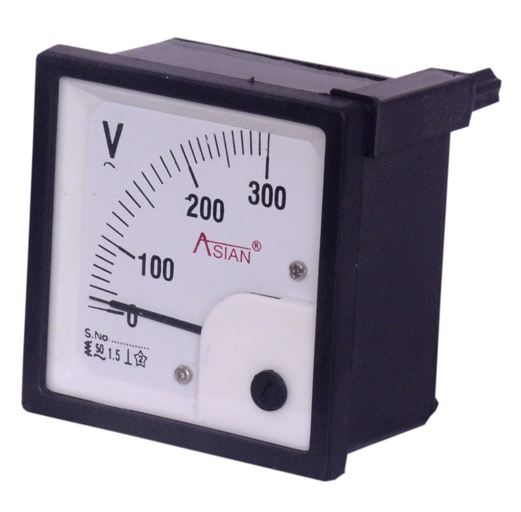 Analog AC Voltmeter, 96X96 (0-300V)