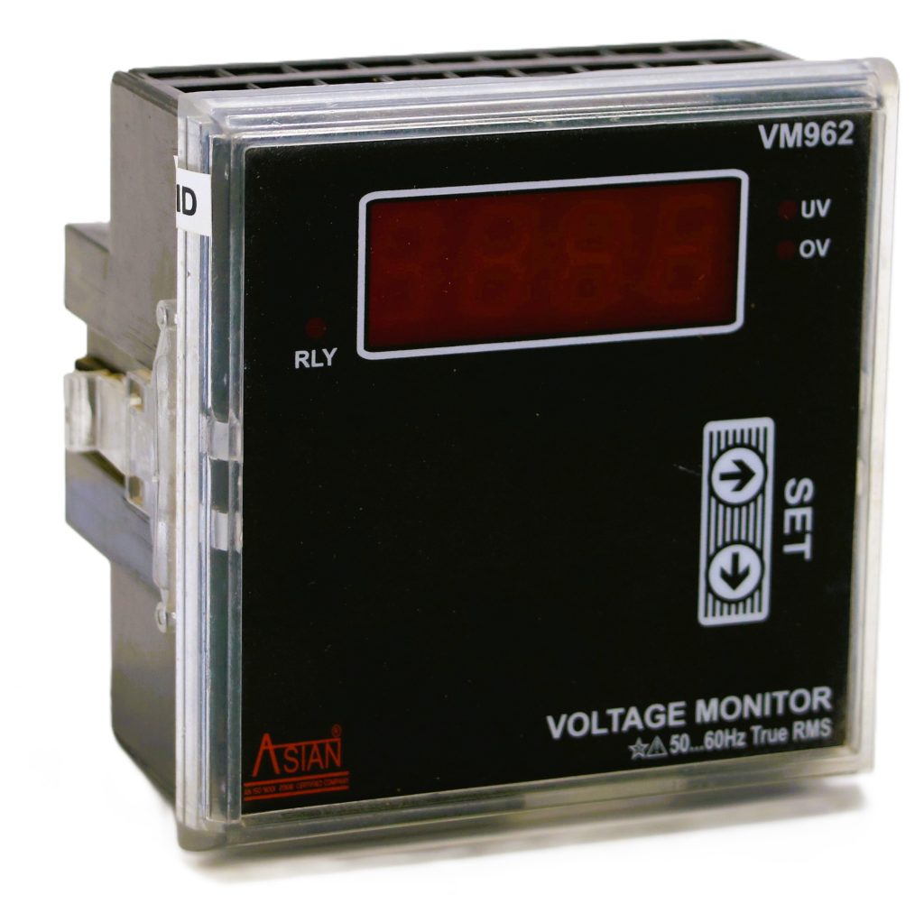 Single Phase Under Voltage Meter  (VM 962)